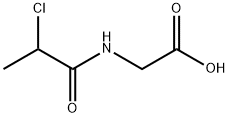 2-Chloropropionylglycine 구조식 이미지