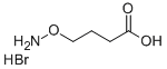 4-(AMINOOXY)BUTANOIC ACID, HYDROBROMIDE Structure