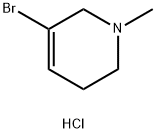 3-브로모-1-메틸-1,2,5,6-테트라하이드로피리딘염화물 구조식 이미지