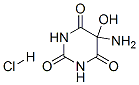 2,4,6(1H,3H,5H)-Pyrimidinetrione, 5-amino-5-hydroxy-, monohydrochlorid e Structure