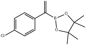 1-(4-CHLOROPHENYL)VINYLBORONIC ACID, PINACOL ESTER Structure