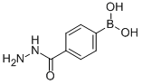 4-(HYDRAZINECARBONYL)PHENYLBORONIC ACID Structure
