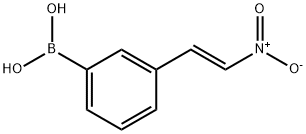 3-[(E)-2-NITROVINYL]PHENYLBORONIC ACID 구조식 이미지