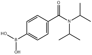 4-(DIISOPROPYLCARBAMOYL)PHENYLBORONIC ACID Structure