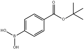 4-(TERT-BUTOXYCARBONYL)PHENYLBORONIC ACID Structure