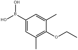 3,5-DIMETHYL-4-ETHOXYPHENYLBORONIC ACID 구조식 이미지