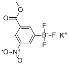 POTASSIUM (3-METHOXYCARBONYL-5-NITROPHENYL)TRIFLUOROBORATE Structure