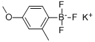 포타슘(4-METHOXY-2-METHYLPHENYL) 구조식 이미지