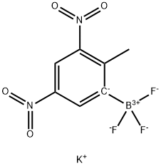 POTASSIUM (3,5-DINITRO-2-METHYLPHENYL)TRIFLUOROBORATE 구조식 이미지