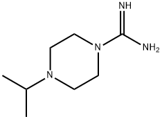 1-피페라진카르복스이미드아미드,4-(1-메틸에틸)-(9CI) 구조식 이미지