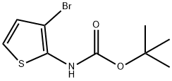 N-Boc-2-amino-3-bromothiophene Structure