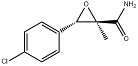 (2R,3S)-3-(4-CHLOROPHENYL)-2-METHYLOXIRANE-2-CARBOXAMIDE 구조식 이미지