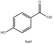 나트륨파라벤 구조식 이미지