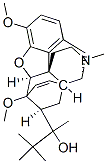 (5alpha,7alpha)-alpha-tert-butyl-4,5-epoxy-18,19-dihydro-3,6-dimethoxy-alpha,17-dimethyl-6,14-ethenomorphinan-7-methanol Structure