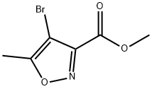 methyl 4-bromo-5-methyl-3-isoxazolecarboxylate(SALTDATA: FREE) 구조식 이미지