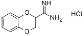 2,3-DIHYDRO-1,4-BENZODIOXINE-2-CARBOXIMIDAMIDE HYDROCHLORIDE 구조식 이미지