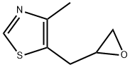 Thiazole,  4-methyl-5-(oxiranylmethyl)-  (9CI) Structure