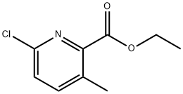 에틸6-클로로-3-메틸피콜리네이트 구조식 이미지