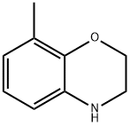 8-METHYL-3,4-DIHYDRO-2H-BENZO[1,4]OXAZINE HYDROCHLORIDE Structure