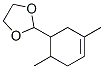 2-(3,6-dimethyl-3-cyclohexen-1-yl)-1,3-dioxolane 구조식 이미지