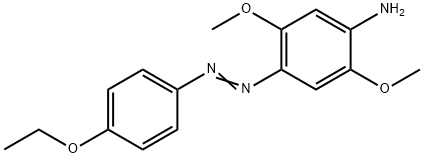 4-(4-ethoxyphenyl)azo]-2,5-dimethoxyaniline Structure