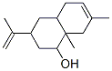 1,2,3,4,4a,5,8,8a-octahydro-7,8a-dimethyl-3-(1-methylvinyl)-1-naphthol 구조식 이미지