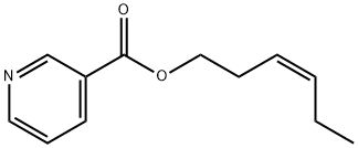 (Z)-hex-3-enyl nicotinate 구조식 이미지