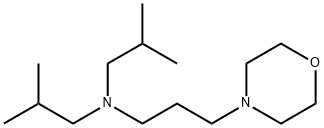 N,N-bis(2-methylpropyl)-4-morpholinepropylamine 구조식 이미지