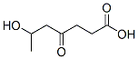 4-oxo-6-hydroxyheptanoic acid 구조식 이미지