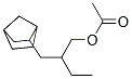 2-ethyl-3-[bicyclo[2.2.1]hept-2-yl]propyl acetate 구조식 이미지