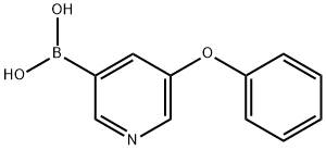 5-PHENOXY-3-PYRIDINYL)BORONICACID Structure
