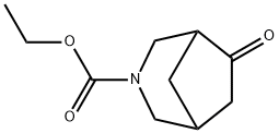 ETHYL 6-OXO-3-AZABICYCLO[3.2.1]OCTANE-3-CARBOXYLATE Structure