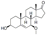 Androst-5-en-17-one, 3-hydroxy-7-methoxy-, (3beta,7beta)- (9CI) 구조식 이미지