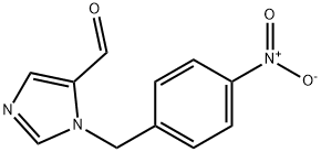 3-(4-NITRO-BENZYL)-3H-IMIDAZOLE-4-CARBALDEHYDE Structure