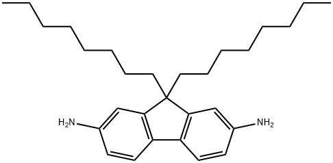 9,9-Dioctyl-9H-fluorene-2,7-diaMine Structure