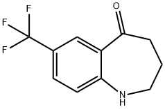 5H-1-Benzazepin-5-one, 1,2,3,4-tetrahydro-7-(trifluoroMethyl)- 구조식 이미지
