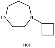 1-시클로부틸-[1,4]디아제판디염산염 구조식 이미지