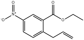 2-ALLYL-5-NITRO-BENZOIC ACID ETHYL ESTER Structure