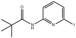 N-(6-IODO-PYRIDIN-2-YL)-2,2-DIMETHYL-PROPIONAMIDE Structure