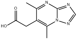 2-(5,7-DiMethyl-[1,2,4]triazolo[1,5-a]pyriMidin-6-yl)acetic acid Structure