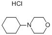 4-cyclohexylmorpholinium chloride Structure