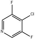 4-Хлор-3,5-дифторпиридин структурированное изображение