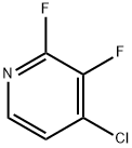 4-클로로-2,3-디플루오로피리딘 구조식 이미지