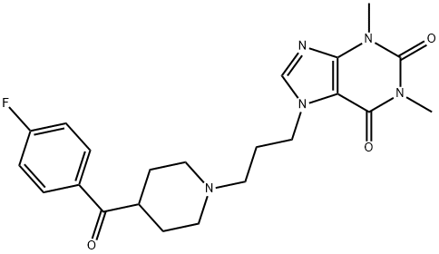 Fluprofylline 구조식 이미지