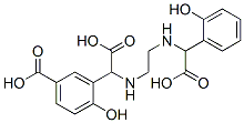 5-carboxyethylenediamine-N,N'-bis(2-hydroxyphenylacetic acid) Structure