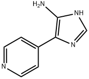 1H-Imidazol-4-amine,  5-(4-pyridinyl)-  (9CI) 구조식 이미지
