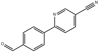 4-(5-Cyanopyridin-2-yl)benzaldehyde 구조식 이미지
