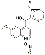 (9S)-9-hydroxy-6'-methoxycinchonanium nitrite 구조식 이미지