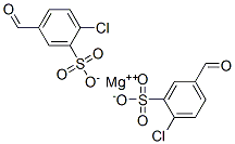 마그네슘비스[2-클로로-5-포르밀벤젠술포네이트] 구조식 이미지