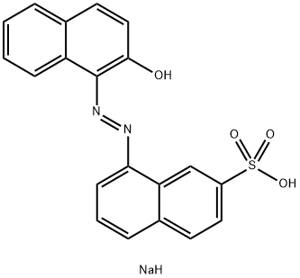 sodium 8-[(2-hydroxy-1-naphthyl)azo]naphthalene-2-sulphonate Structure